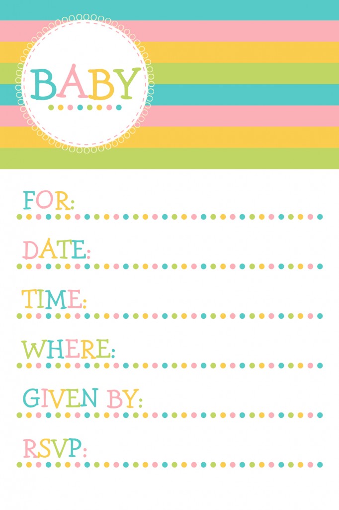 Free Printable Baby Shower Invitations Cupcake Clipart