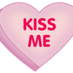 kiss me heart clip art