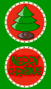 printable christmas cupcake toppers