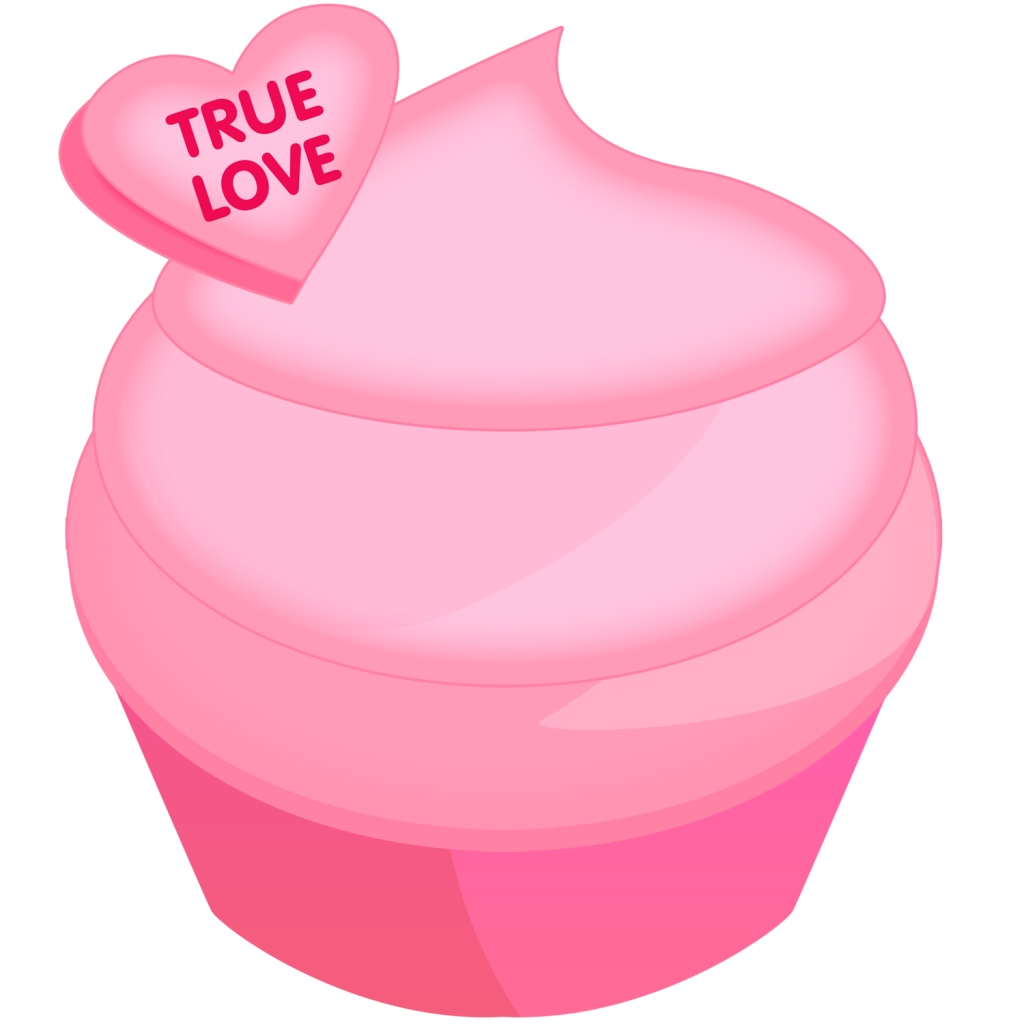 pink cupcake clipart